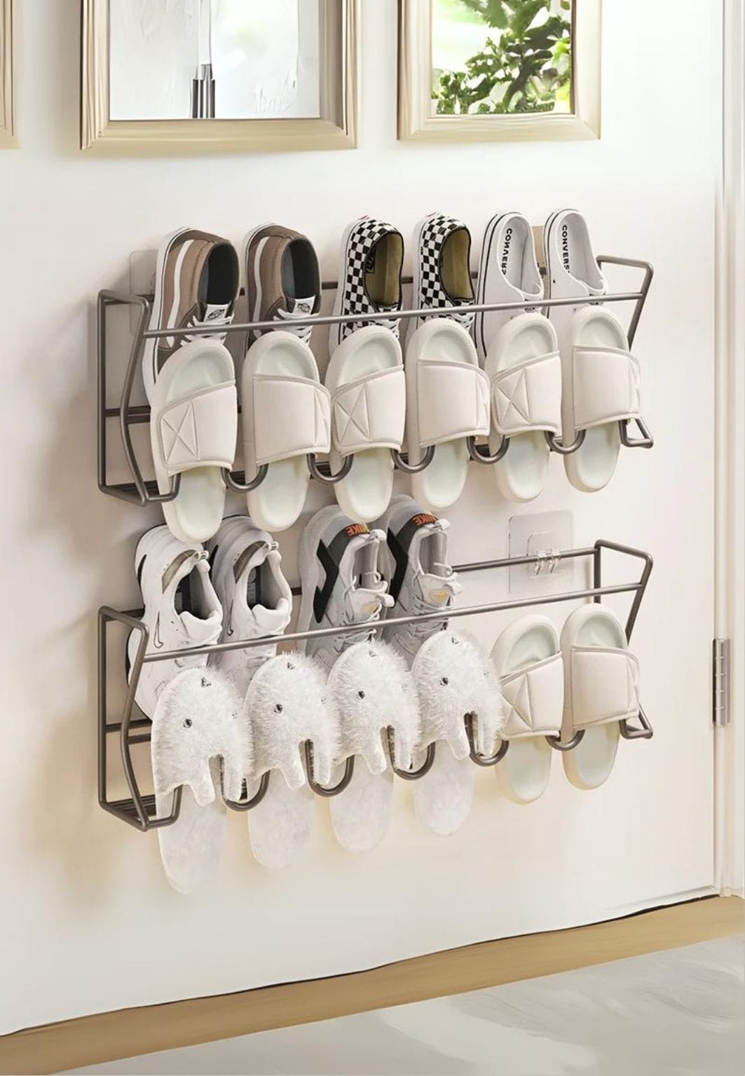 Meuble porte manteau chaussure d'intérieur | Le Porte Manteau 1