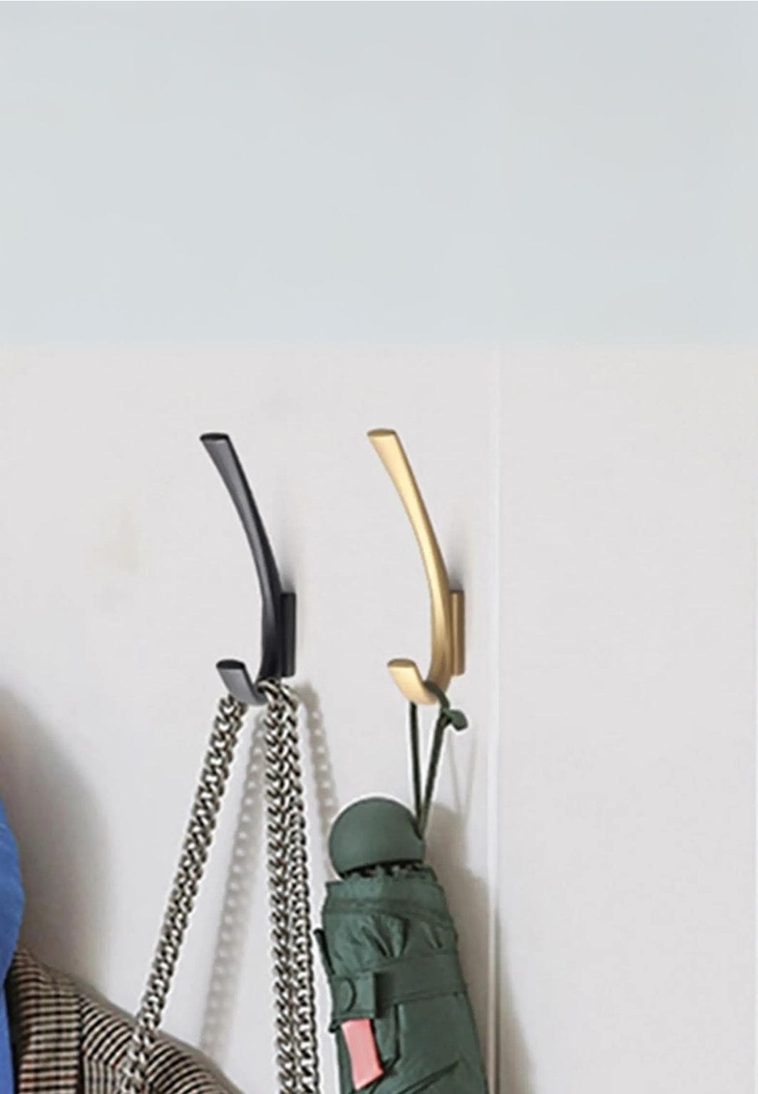 Patère porte manteau boucle noire | Le Porte Manteau black