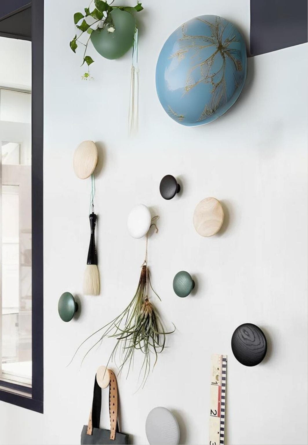 Patère porte manteau Circulaire Bleu Nuit | Le Porte Manteau