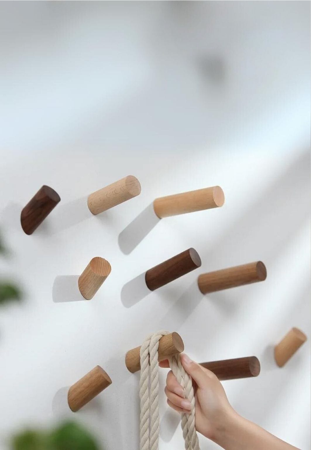 Patère porte manteau en bois Grande Branche | Le Porte Manteau Beech10cm