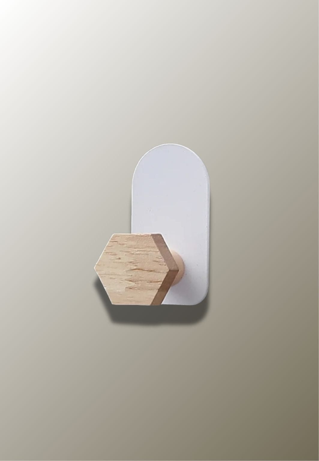 Patère porte manteau pour enfant Hexagone en bois | Le Porte Manteau C
