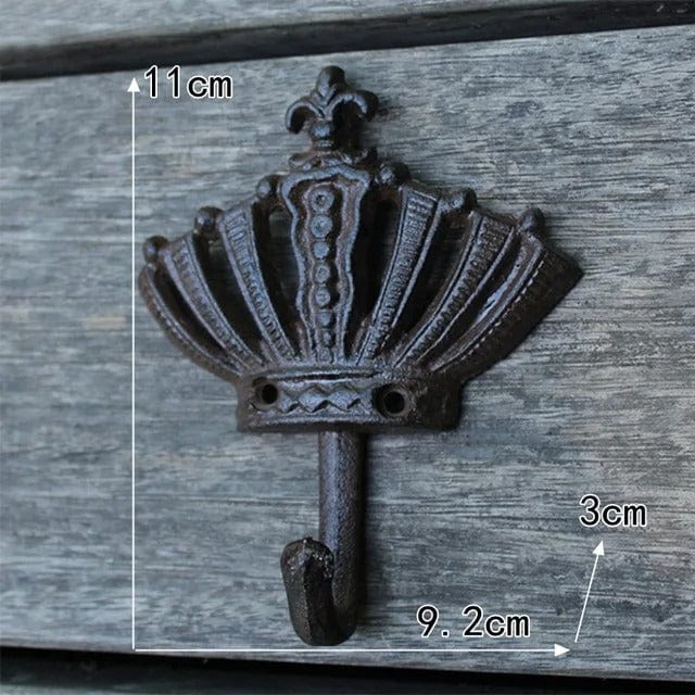 Patère porte manteau Provençal Couronne 2 | Le Porte Manteau Crown2