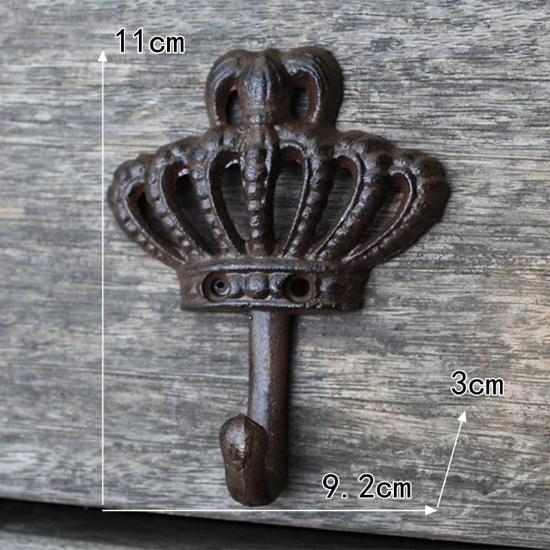 Patère porte manteau Provençal Couronne 3 | Le Porte Manteau Crown3