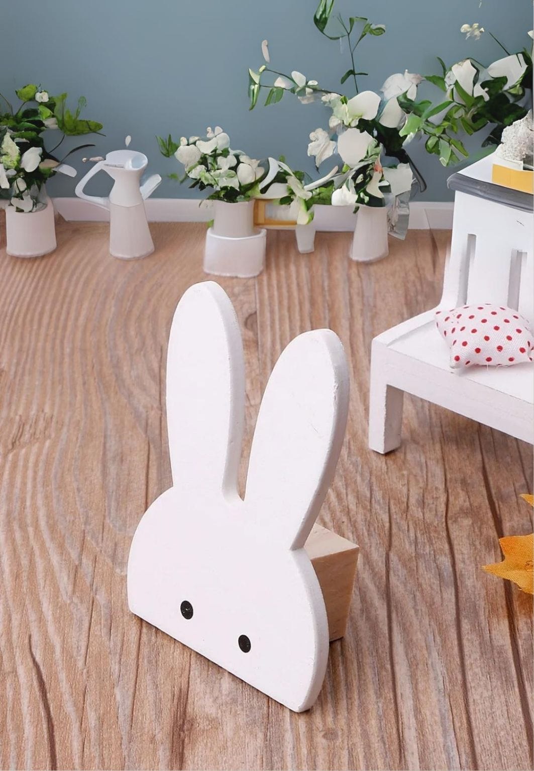 Porte manteau enfant Lapin Blanc | Le Porte Manteau White rabbit