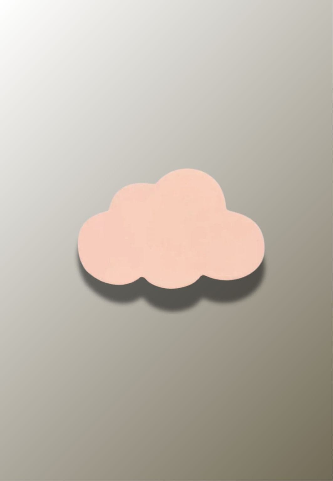Porte manteau enfant Nuage Rose | Le Porte Manteau Powder cloud