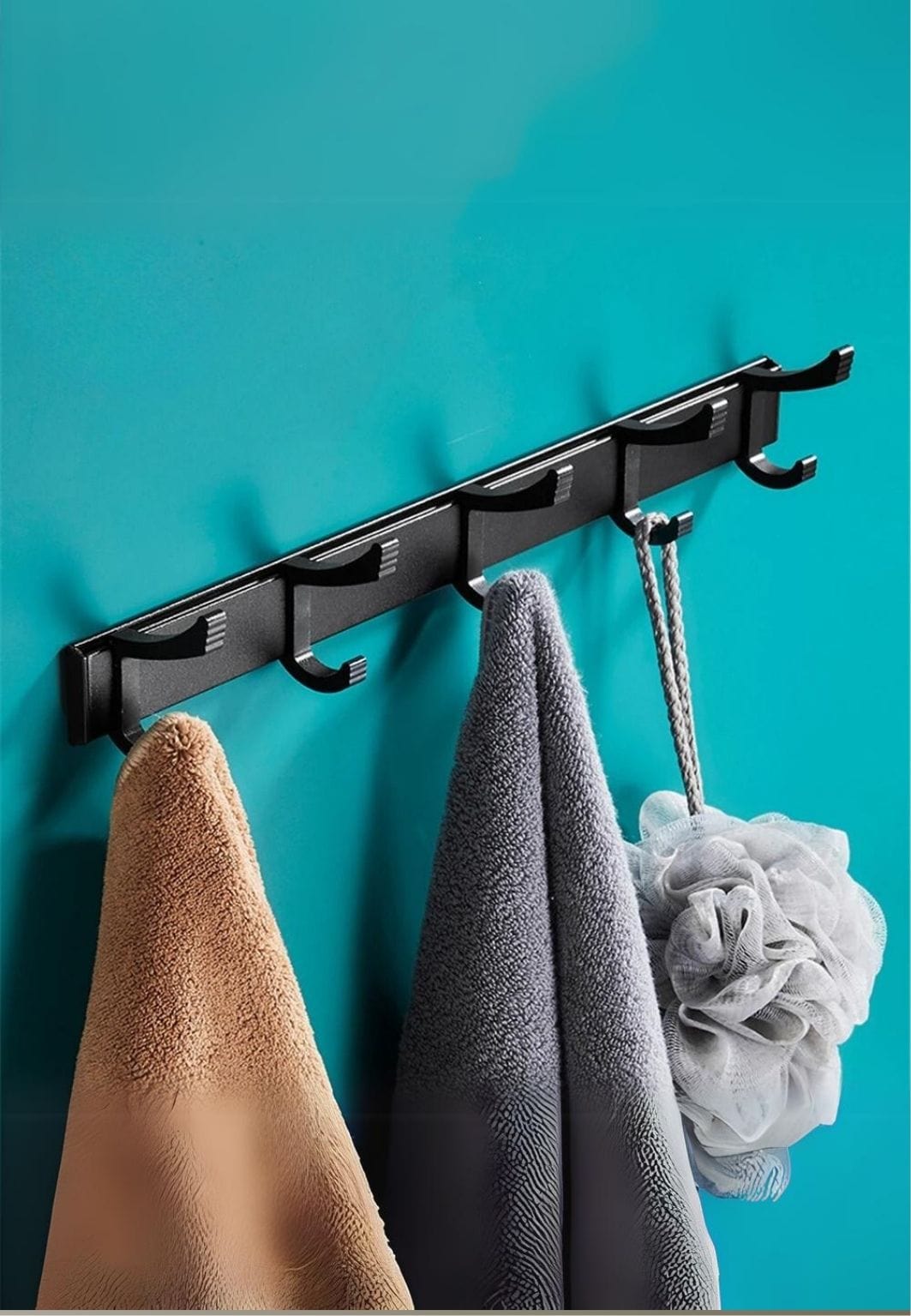 Porte manteau mural 5 Double crochets | Le Porte Manteau 5 Hooks 36CM