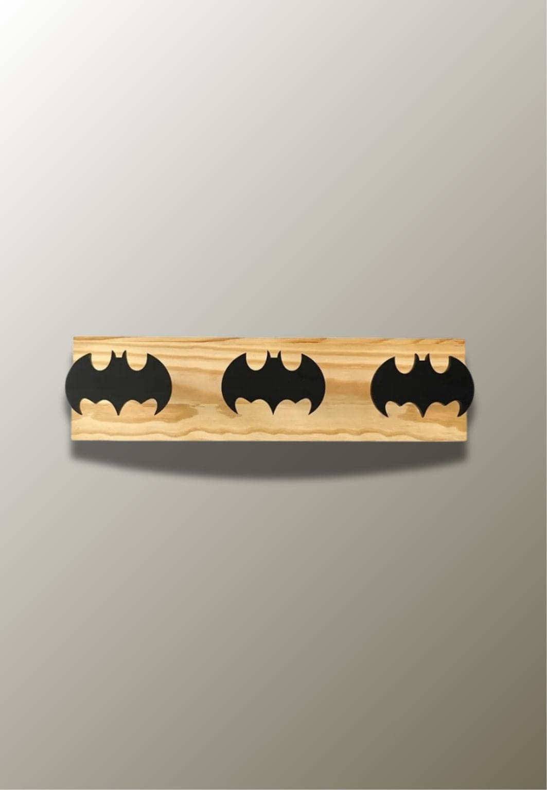 Porte manteau mural enfant triple Chauve-souris | Le Porte Manteau Type 28