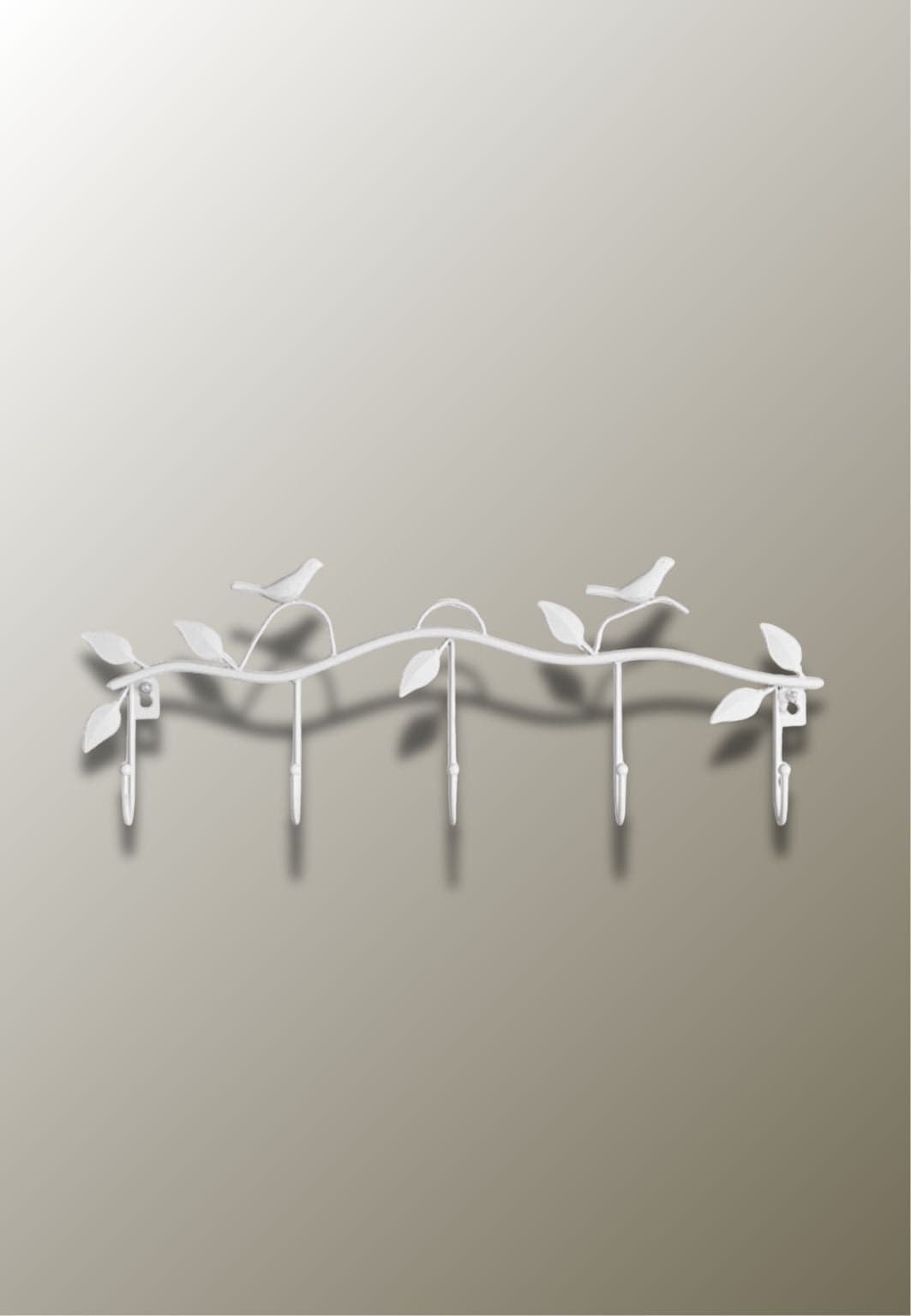 Porte manteau mural Oiseau Blanc | Le Porte Manteau