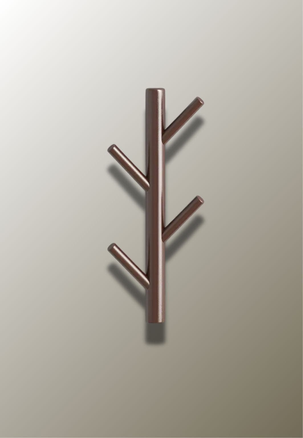 Porte manteau mural Petit Arbre Café | Le Porte Manteau Coffee 40cm 4 hooks
