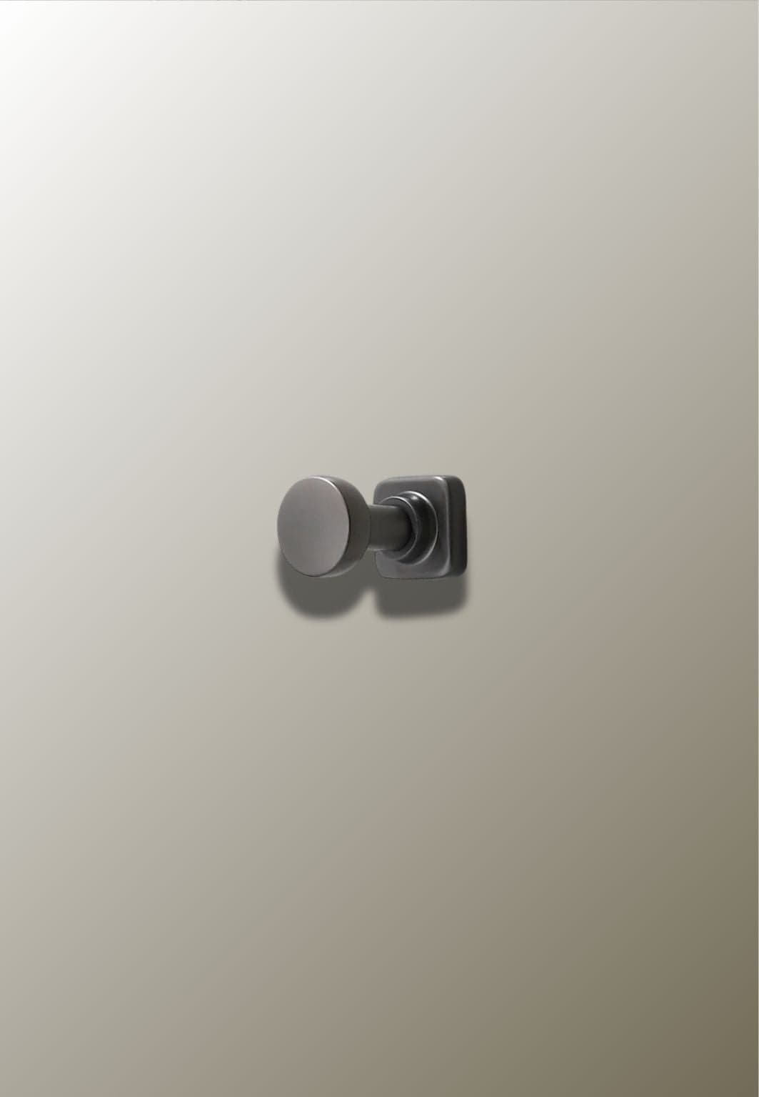 Porte manteau mural Simple point Gris | Le Porte Manteau Gray Sigle