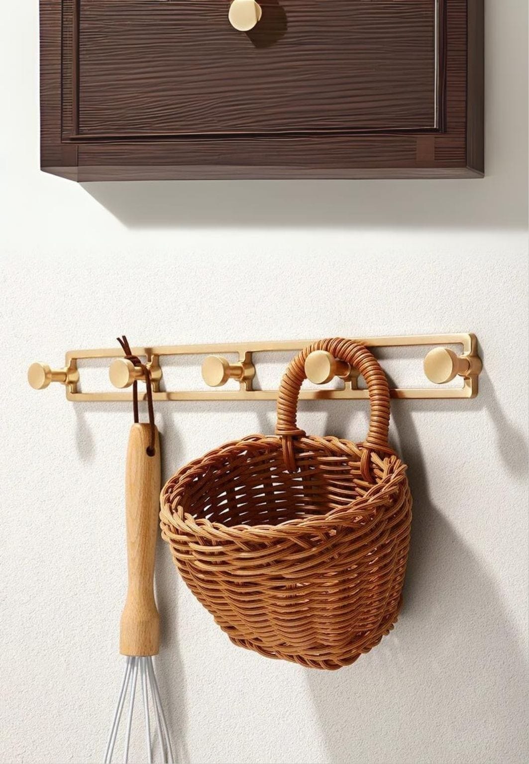 Porte manteau mural Triple point Gris | Le Porte Manteau Gray 3 hooks