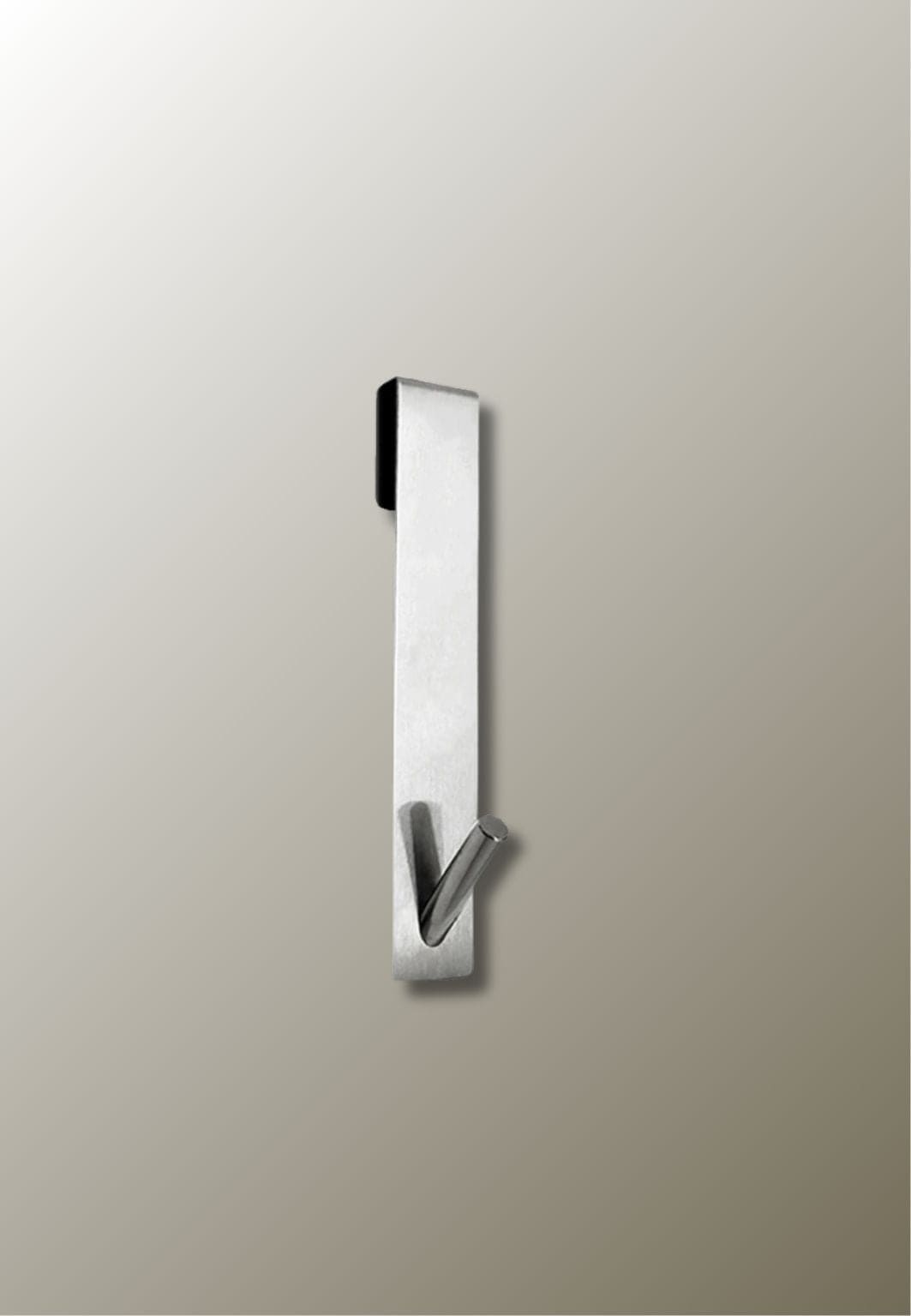 Porte manteau porte Petit Pic Incliné Métallique | Le Porte Manteau Sliver S