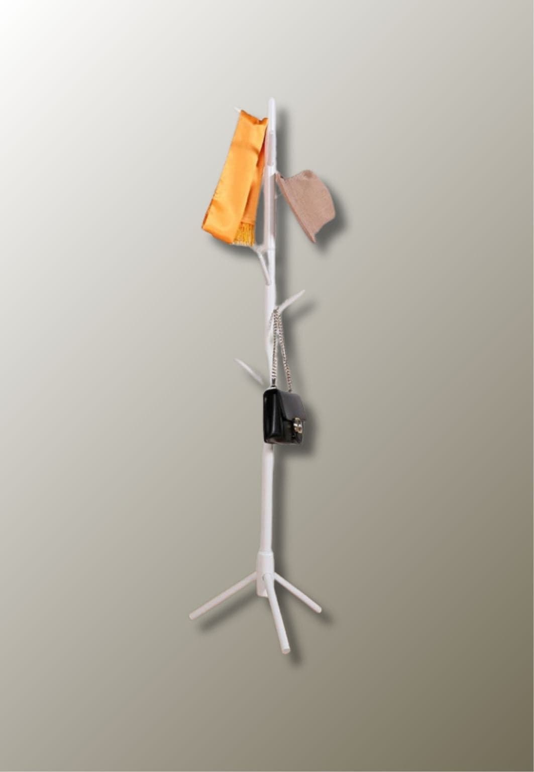 Porte manteau sur pied arbre tubé blanc | Le Porte Manteau WHITE