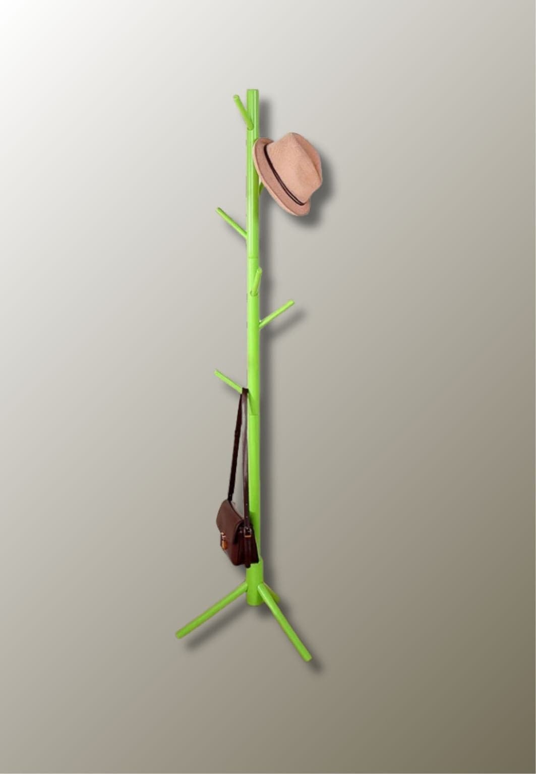 Porte manteau sur pied arbre tubé vert | Le Porte Manteau green