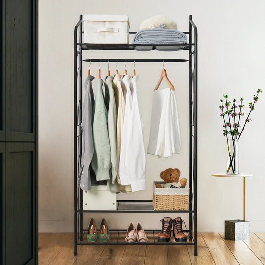 Meuble Porte Manteau Noir Simple