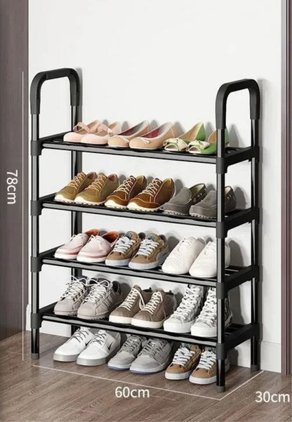 Meuble porte manteau chaussure Immeuble 4 étagères| Le Porte Manteau 4 Layers