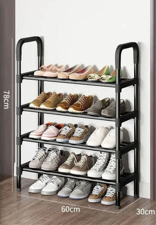 Meuble porte manteau chaussure Immeuble 4 étagères| Le Porte Manteau 4 Layers