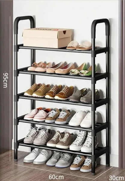 Meuble porte manteau chaussure Immeuble 5 étagères| Le Porte Manteau 5 Layers