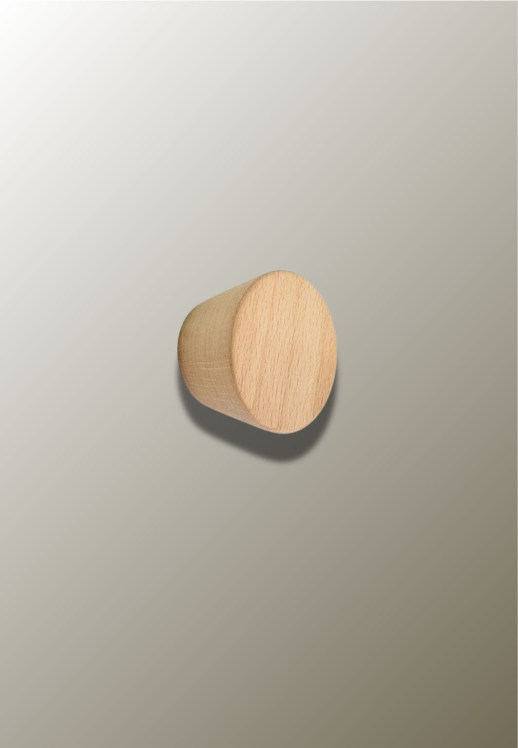 Patère porte manteau en bois clair Scié | Le Porte Manteau Beech Wood 3.5x5cm