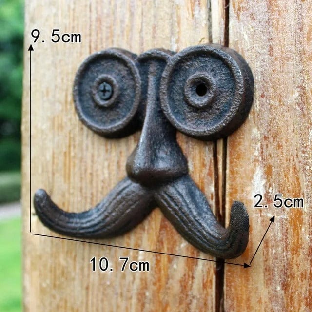 Patère porte manteau Provençal Moustache | Le Porte Manteau Moustache Hook