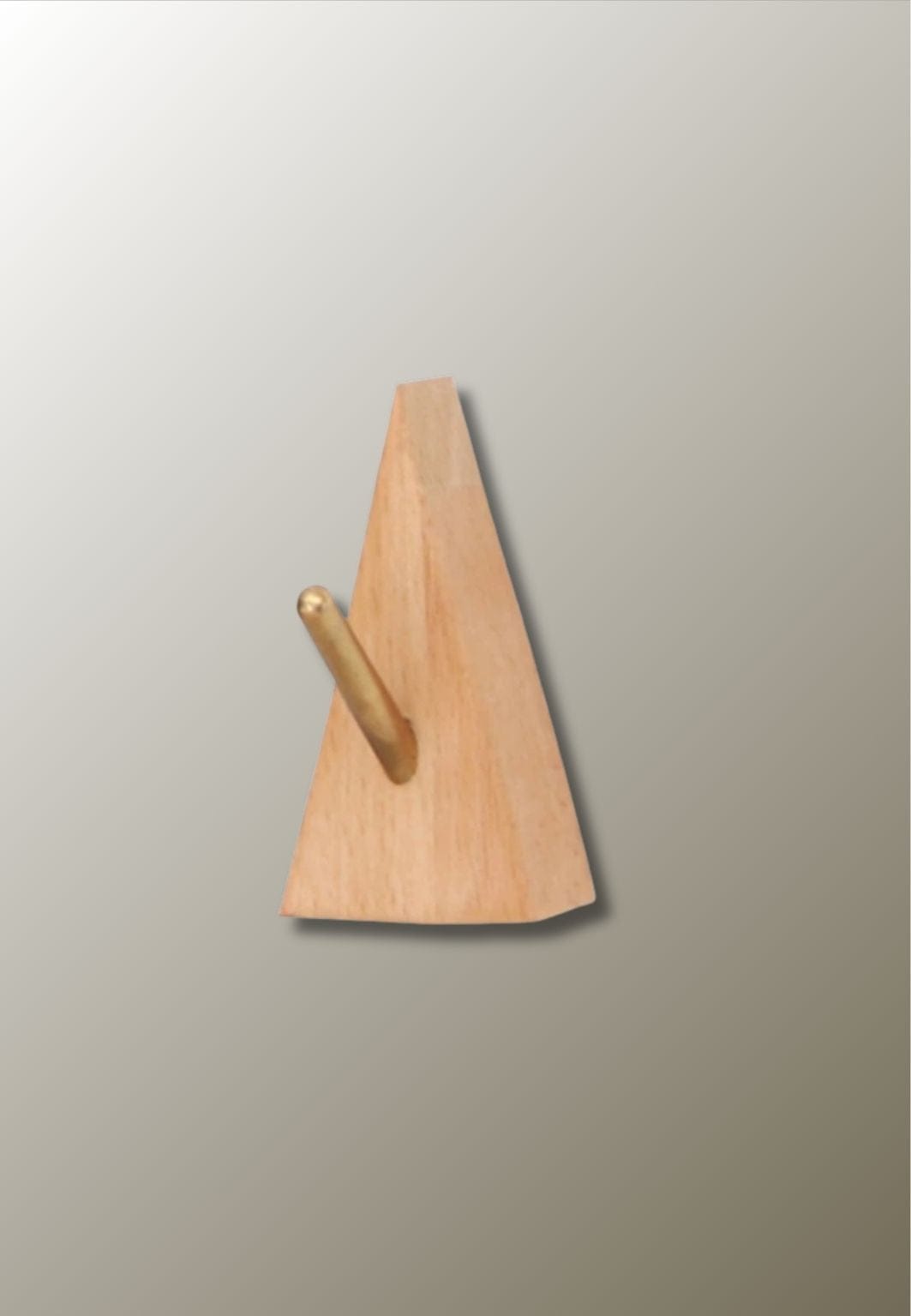 Patère porte manteau Triangle Retourné en bois Clair | Le Porte Manteau Style 1