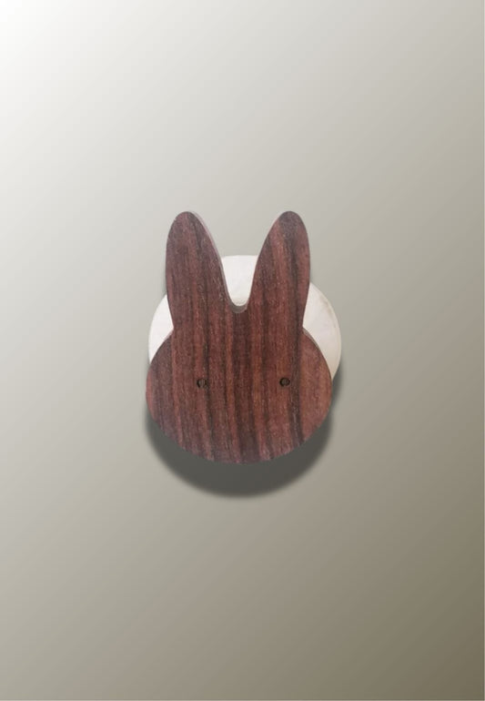 Porte manteau enfant Lapin en bois | Le Porte Manteau Rabbit