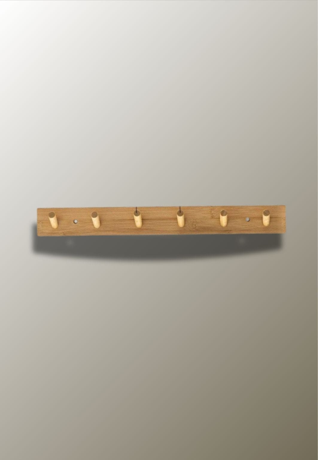 Porte manteau mural en bois 6 picots | Le Porte Manteaiu 6 Hooks