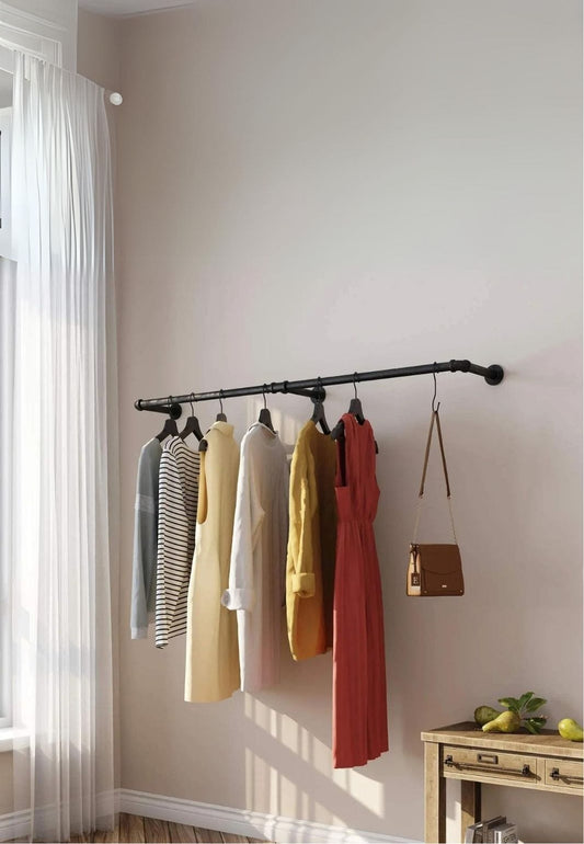 Porte manteau mural Tige Noire | Le Porte Manteau