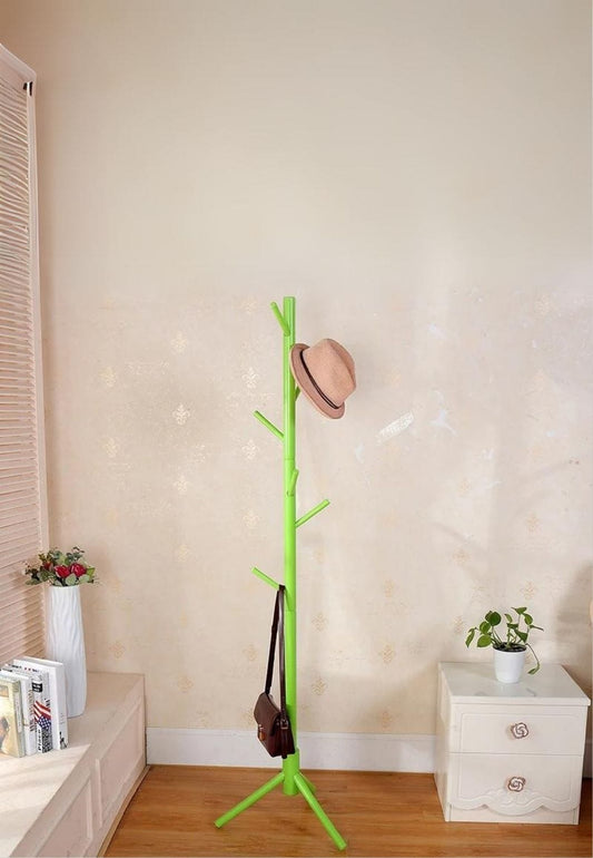 Porte manteau sur pied arbre tubé vert | Le Porte Manteau green